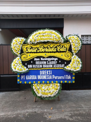 Papan Bunga Duka di Plombokan